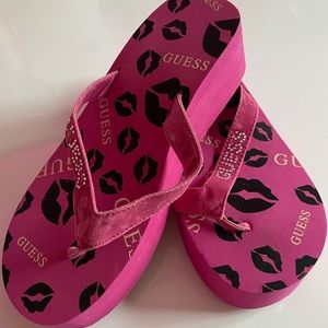 Cute & girly guess platform sandals y2k vibes